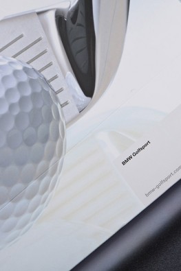 Бумажный пакет для компании "BMW" к мероприятию "Golf Cup International 2011"