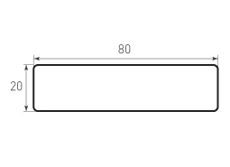 SKRUGLENIE 80×20 R2