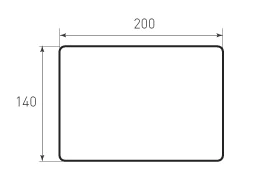 SKRUGLENIE 140×200 R7