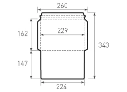 C5 KG 229×162 kurier