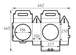 Box MGK 217x210x100 forBall