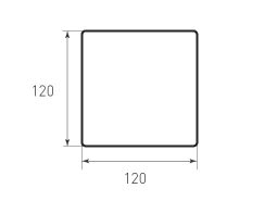 SKRUGLENIE 120×120 R4