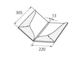 FV 220x305x13 2karmana