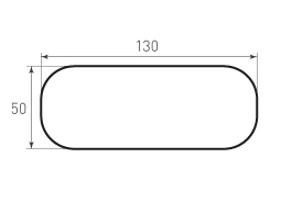 SKRUGLENIE 130×50 R20