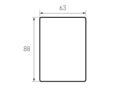 SKRUGLENIE 63×88 R2,5 Reborn