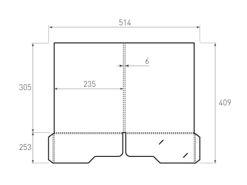 FS 235x305x6 2karmana