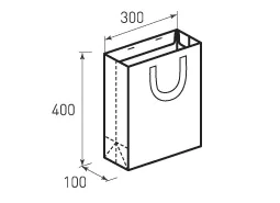 V 300x400x100 prorezi
