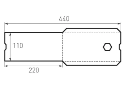 KV 110×220 3item okno