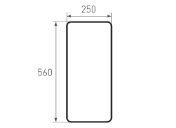 SKRUGLENIE 250×560 R25