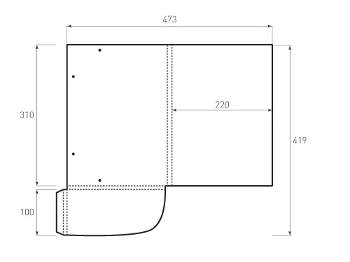 FS 220x310x10 rezinki