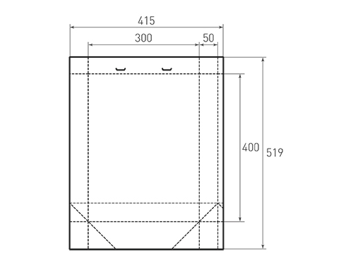 V 300x400x100 prorezi
