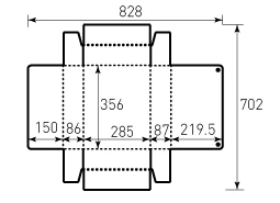 Box MGK 283x342x84 WR