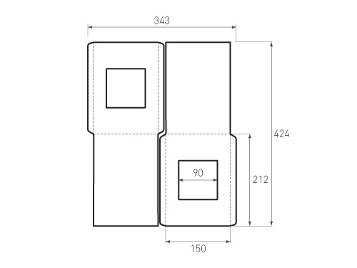 KV 150×212 2item okno