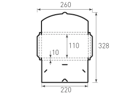 Euro KG 220x110x10+2viz