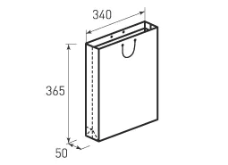 V 340x365x50