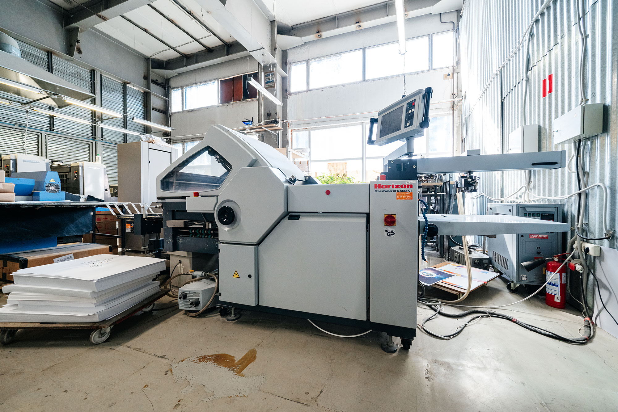 Изображение оборудования: Автоматическая фальцовка Horizon FKT 566