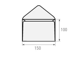 KG 150×100 treug 6item