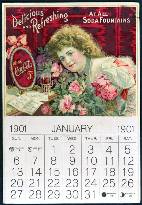 Кока-кольный календарь - Типография в Москве: полиграфические услуги и  печать дешево!