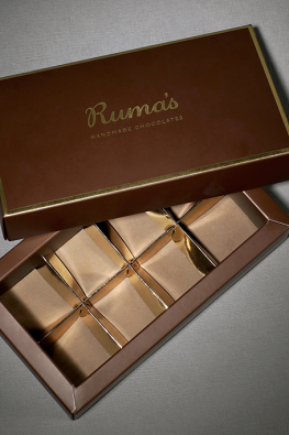 Коробка для шоколада ручной работы Ruma