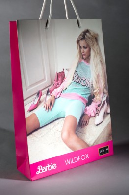 Бумажный пакет для "ЦУМ", Barbie, wildfox