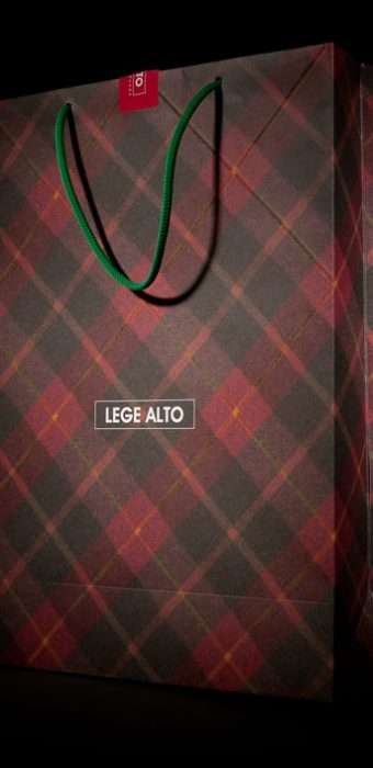 Бумажный пакет для компании "Lege Alto"