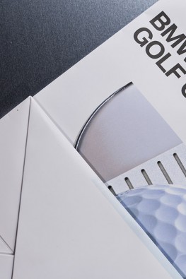 Бумажный пакет для компании "BMW" к мероприятию "Golf Cup International 2011"