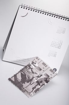 Настольный перекидной календарь для Центра Фотографии им. братьев Люмьер