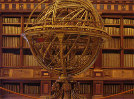 Библиотека Эскориал. Мадрид, Испания