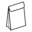 Штамп для вырубки вертикального бумажного пакета v 300-400-100 (1 шт. на штампе). Привью 110x110 пикселов.