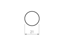 Круг диаметром 21 мм