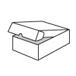 Коробка из микрогофрокартона 128x235x66